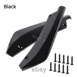 For Honda Civic MUGEN Front Bumper Lip Splitter +Side Skirts +Rear Lips +Rods