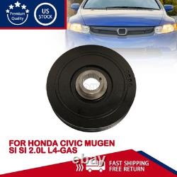 For Honda Civic MUGEN Si Si 2.0L L4-Gas 13810-RRB-A01 Crank Crankshaft Pulley