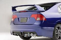For Honda Civic SI 2006-2011 Dry Carbon Fiber Mugen Rear Bumper Diffuser Spoiler