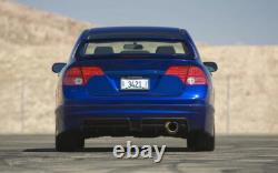 For Honda Civic SI 2006-2011 Dry Carbon Fiber Mugen Rear Bumper Diffuser Spoiler