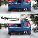 For Honda Civic Si Dry Carbon Fiber Mugen Rear Bumper Diffuser Spoiler Bodykit