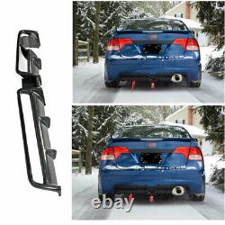 For Honda Civic SI Dry Carbon Fiber Mugen Rear Bumper Diffuser Spoiler Bodykit