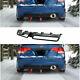 For Honda Civic Si Mugen Rear Bumper Diffuser Spoiler Bodykit Dry Carbon Fiber