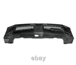 For Honda Civic Sedan 09-2012 Carbon Fiber Mugen Front Bumper Mesh Grill Grille