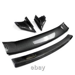 For Honda Civic Sedan 2006-2011 MUGEN Style Rear Trunk Spoiler Wing Carbon Fiber