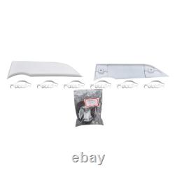 For Honda Civic TYPE R 10Th Mugen Style FK8 Hatchback FRP Side Lip Splitter 17+