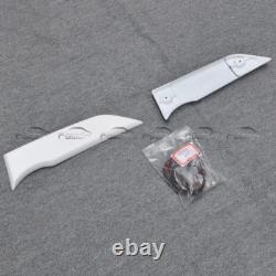 For Honda Civic TYPE R 10Th Mugen Style FK8 Hatchback FRP Side Lip Splitter 17+