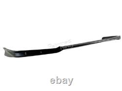 Front Bumper Lip Spoiler 22-26 Unpainted Fits Honda Civic 11th 4D 5D Mugen Type
