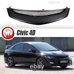 Front Grill Mugen Style for Honda Civic 4D Sedan prefacelift 8th gen 2006-2008