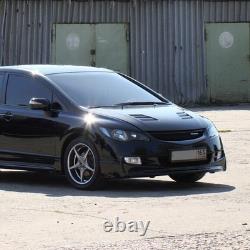 Front Grill Mugen Style for Honda Civic 4D Sedan prefacelift 8th gen 2006-2008