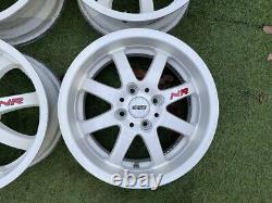 Genuine 15 Mugen NR square set Honda Civic CRX Prelude JDM wheels
