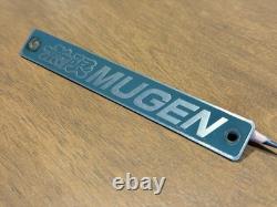 Genuine Honda Civic EG6 SR3 EK9 DC2 ITR JDM Emblem Badge Mugen 110mmx14mm Rare