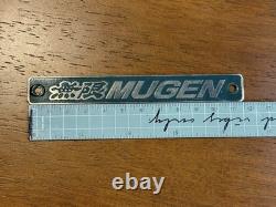 Genuine Honda Civic EG6 SR3 EK9 DC2 ITR JDM Emblem Badge Mugen 110mmx14mm Rare
