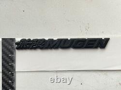 Genuine Mugen Emblem Made in Japan For Spoiler And Grill Honda Civic EK4 EK9 DC2