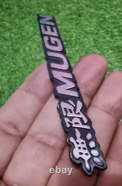 Genuine Mugen Gen 1 Emblem For Spoiler And Grill Honda Civic EK4 EK9 DC2 ef8 Genuine Mugen Gen 1 Emblem For Spoiler And Grill Honda Civic EK4 EK9 DC2 ef8