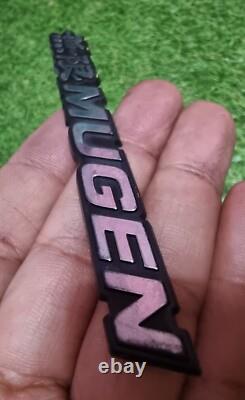 Genuine Mugen Gen 1 Emblem For Spoiler And Grill Honda Civic EK4 EK9 DC2 ef8 Genuine Mugen Gen 1 Emblem For Spoiler And Grill Honda Civic EK4 EK9 DC2 ef8