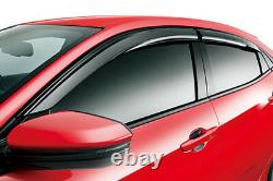 Genuine Mugen Ventilated Window Door Visor For CIVIC Type R Ctr Fk8 2017- 2019