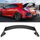 Gloss Black Rear Trunk Wing Spoiler For Honda Civic Hatchback 16-21 2017 Type-r