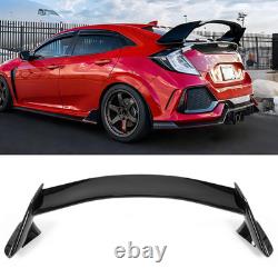 Gloss Black Rear Trunk Wing Spoiler For Honda Civic Hatchback 16-21 2017 Type-R Gloss Black Rear Trunk Wing Spoiler For Honda Civic Hatchback 16-21 2017 Type-R