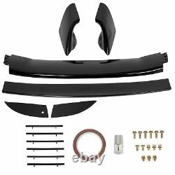 Gloss Blk Painted Rear Trunk Spoiler Wing JDM MUGEN Style For 06-11 Honda Civic