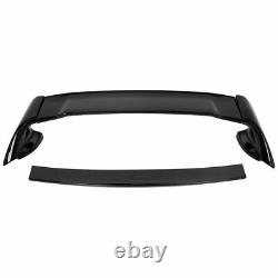 Gloss Blk Painted Rear Trunk Spoiler Wing JDM MUGEN Style For 06-11 Honda Civic