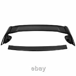 Gloss Blk Painted Rear Trunk Spoiler Wing JDM MUGEN Style For 06-11 Honda Civic