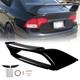 Gloss Blk Painted Rear Trunk Spoiler Wing Jdm Mugen Style For Honda Civic 06-11