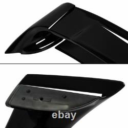 Gloss Blk Painted Rear Trunk Spoiler Wing JDM Mugen Style For Honda Civic 06-11