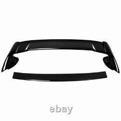 Gloss Blk Painted Rear Trunk Spoiler Wing JDM Mugen Style For Honda Civic 06-11