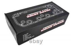 Gray MUGEN Style Engine Valve Cover For Honda Civic B16 B17 B18 VTEC B18C DOHC