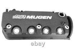 Grey MUGEN Racing Rocker Engine Valve Cover with Oil Cap For Honda Civic VTEC SOHC