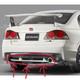 Honda Civic Fd2 Type R Mugen Rear Diffuser Oem 2006 2011 Only Diffuser
