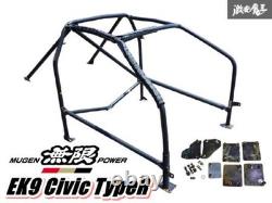 HONDA Civic EK9 MUGEN Roll Bar Roll Cage 10-Point? 40 Steel Dash Pass-Through