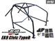 Honda Civic Ek9 Mugen Roll Bar Roll Cage 10-point? 40 Steel Dash Pass-through