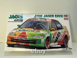 Hasegawa 124 Scale JTCC JACCS Mugen Honda Civic Ferio Model Kit # 202963600