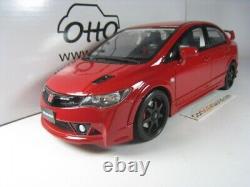 Honda CIVIC Type R Fd2 Mugen Rr 2008 1/18 Otto Mobile (milan Red)