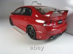 Honda CIVIC Type R Fd2 Mugen Rr 2008 1/18 Otto Mobile (milan Red)