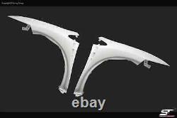 Honda Civic 06-11 Type R FN, FN2, FK, MUGEN, FRONT FENDERS, set of left-right