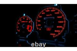 Honda Civic 1996-2000 Mugen glow gauge plasma dials tachoscheibe glow shift