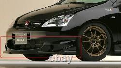 Honda Civic 7 gen EP mugen look front bumper spoiler / diffuser / lip