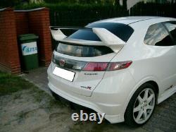 Honda Civic 8 gen FN mugen look rear boot spoiler