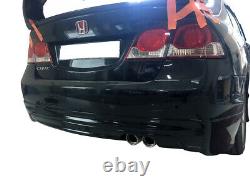Honda Civic FD6 (2006-2011) Mugen Rear Bumper Extension Diffuser (Plastic)