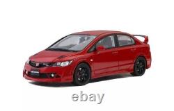 Honda Civic Mugen RR FD2 Milano Red 2008 Otto 1/18 OT1019