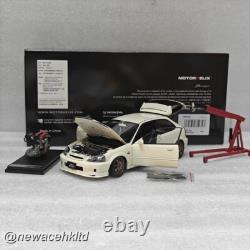 Honda Civic TYPE R (EK9) Mugen CHAMPIONSHIP WHTE MOTORHELIX 1/18 #M85025