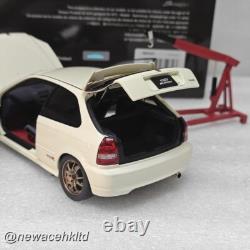 Honda Civic TYPE R (EK9) Mugen CHAMPIONSHIP WHTE MOTORHELIX 1/18 #M85025