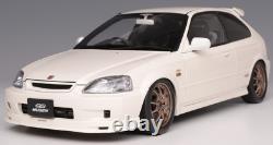 Honda Civic Type R EK9 Mugen Chamionship White 1/18 M85025 MOTORHELIX