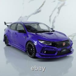 Honda Civic Type R Mugen FK8 by Otto 118 Scale Resin Model Car JDM Gift Blue