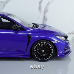 Honda Civic Type R Mugen FK8 by Otto 118 Scale Resin Model Car JDM Gift Blue