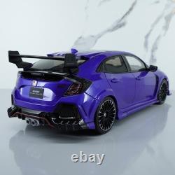 Honda Civic Type R Mugen FK8 by Otto 118 Scale Resin Model Car JDM Gift Blue