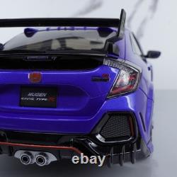 Honda Civic Type R Mugen FK8 by Otto 118 Scale Resin Model Car JDM Gift Blue